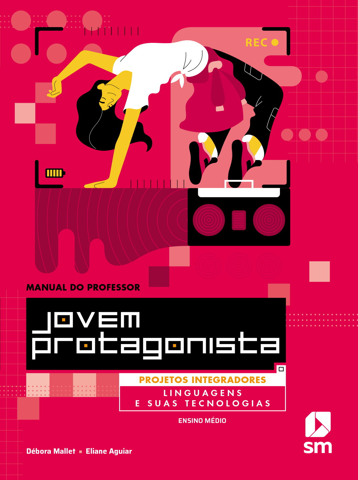 Capa do livro Linguagens e suas tecnologias da coleção Jovem protagonista